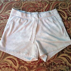 Old Navy fleece tie dye shorts size Medium tall